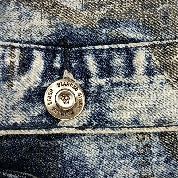 Men's Diamond Stash Denim Vest, XXL - Picture 5 of 13